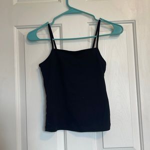 Wild Fable Black Cropped Tank